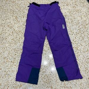 Men’s vintage purple ski snow pants